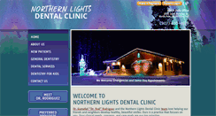 Desktop Screenshot of northernlightsdental.org